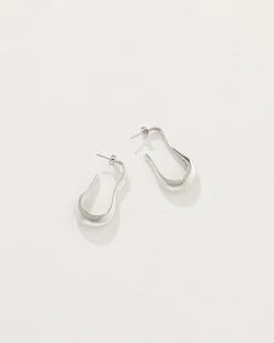 Alora Earrings in Silver