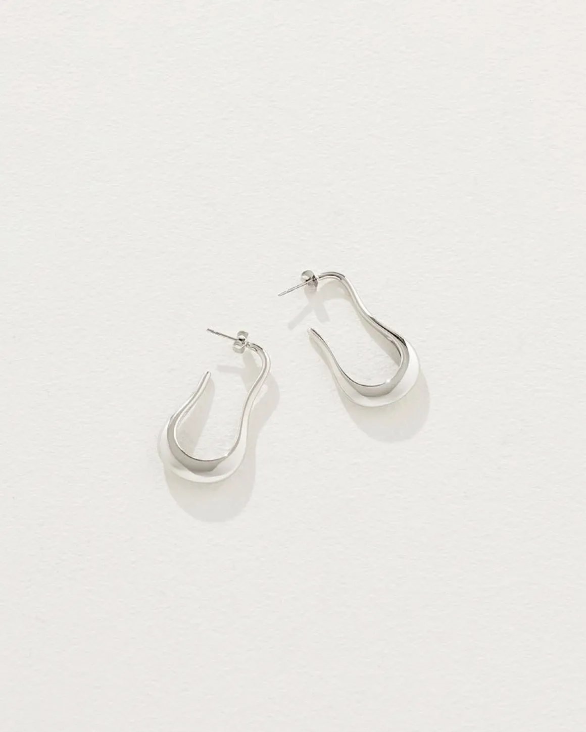 Alora Earrings in Silver