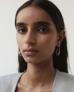Alora Earrings in Silver
