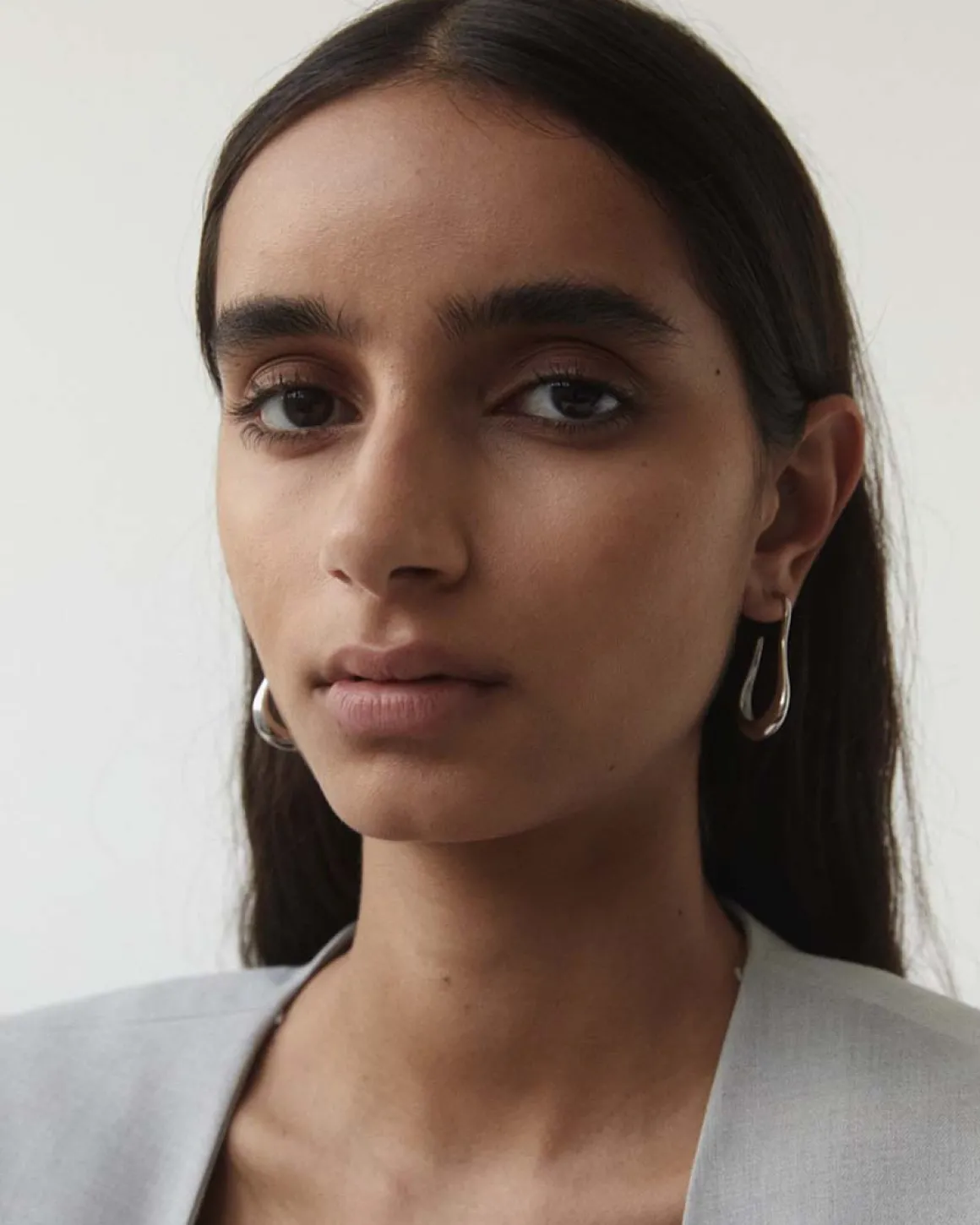 Alora Earrings in Silver