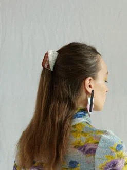 Amelia Clip in Marble