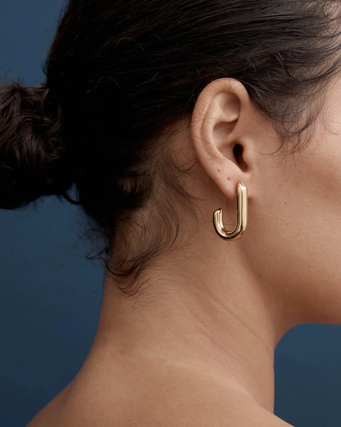Angus Earrings in Gold