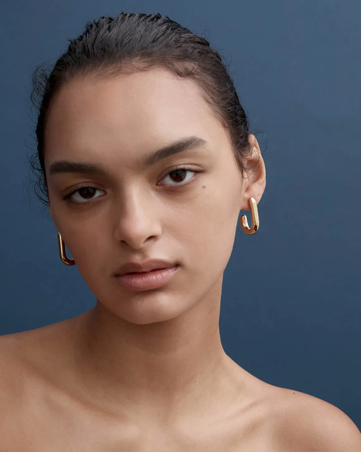 Angus Earrings in Gold