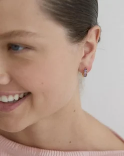 Birthstone Hoops February