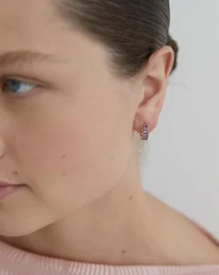Birthstone Hoops February