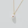 Birthstone Pearl Pendant January