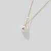 Birthstone Pearl Pendant April