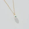 Birthstone Pearl Pendant March