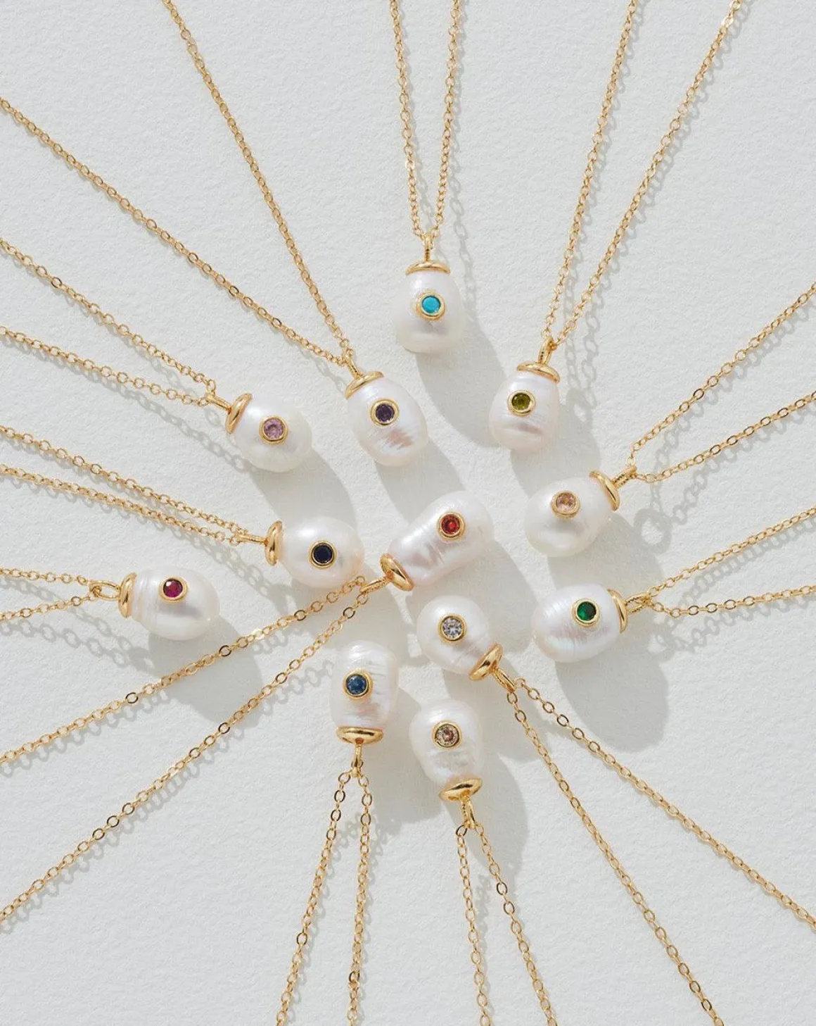 Birthstone Pearl Pendant November