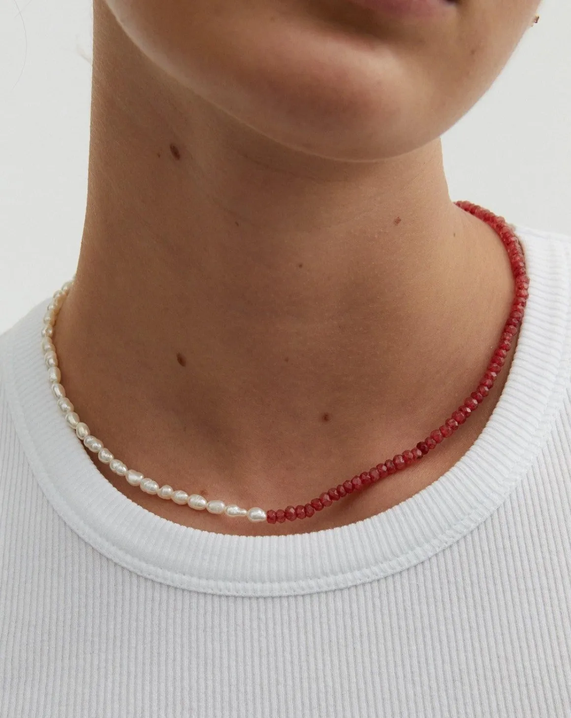 Birthstone Pearl Strand July