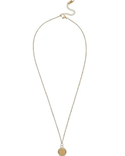 Cancer Zodiac Charm Necklace in Gold