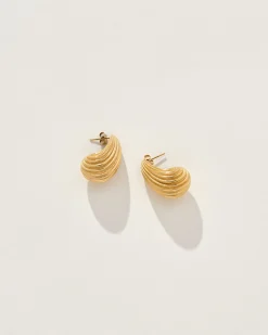 Colton Earrings in Gold