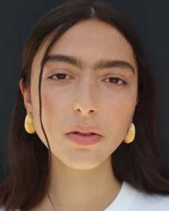 Colton Earrings in Gold