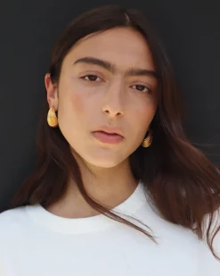 Colton Earrings in Gold