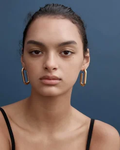Diya Earrings in Gold