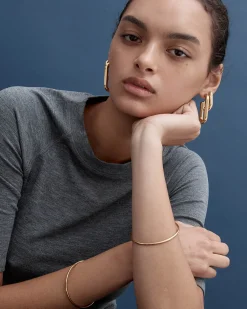 Diya Earrings in Gold