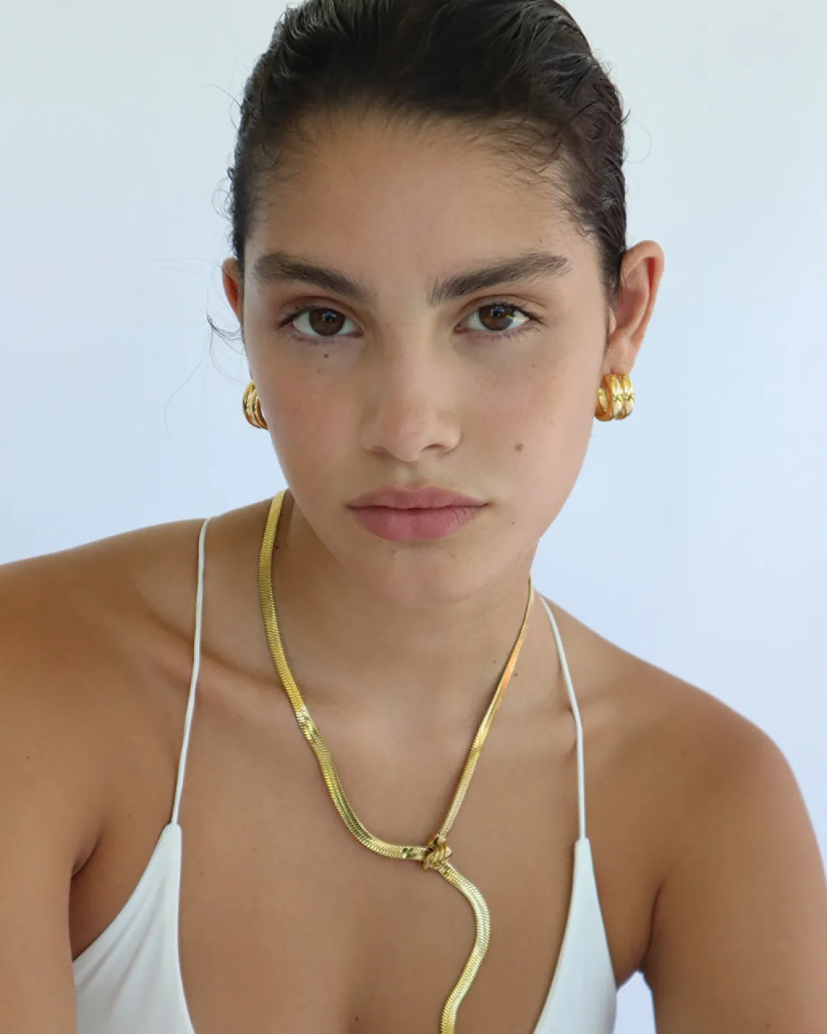 Esme Necklace in Gold