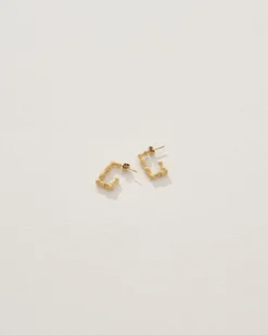 Fatima Earrings in Gold