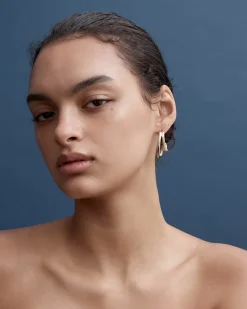 Fletcher Earrings in Gold/Silver
