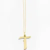 Gold Letter T Necklace