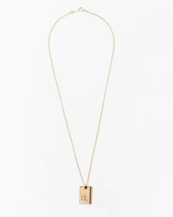 Gold Star Sign Necklace Capricorn