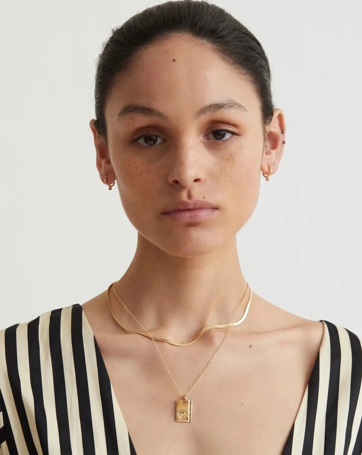 Gold Star Sign Necklace Cancer