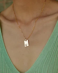 Gold Star Sign Necklace Cancer