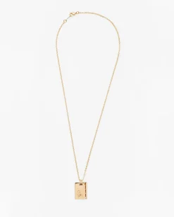 Gold Star Sign Necklace Scorpio