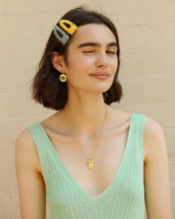 Gold Star Sign Necklace Taurus