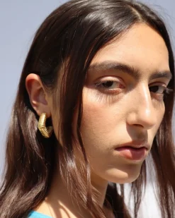 Gregory Earrings in Gold