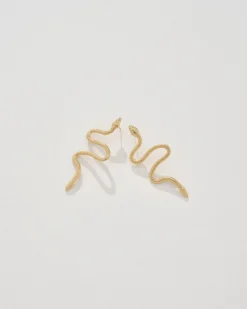 Hudson Earrings in Gold