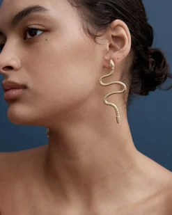 Hudson Earrings in Gold