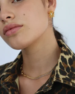 Inara Necklace in Gold