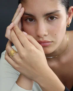 Indira Ring in Gold