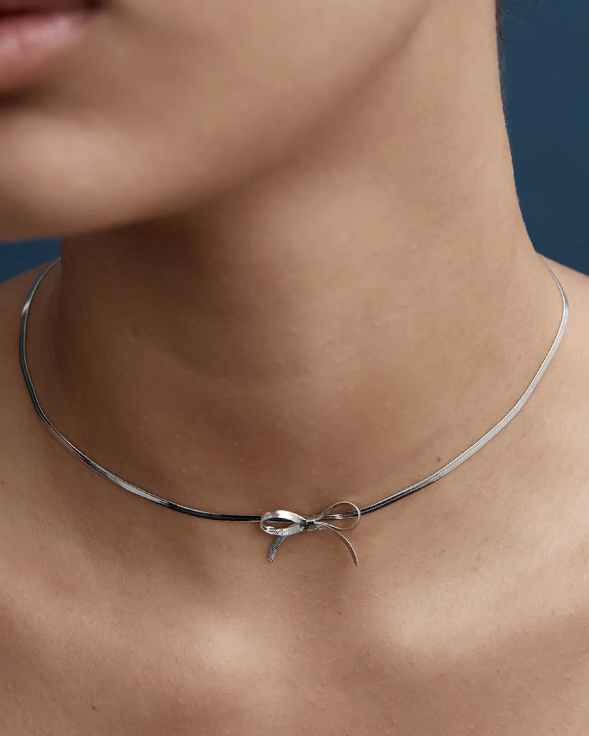 Kayla Necklace in Silver