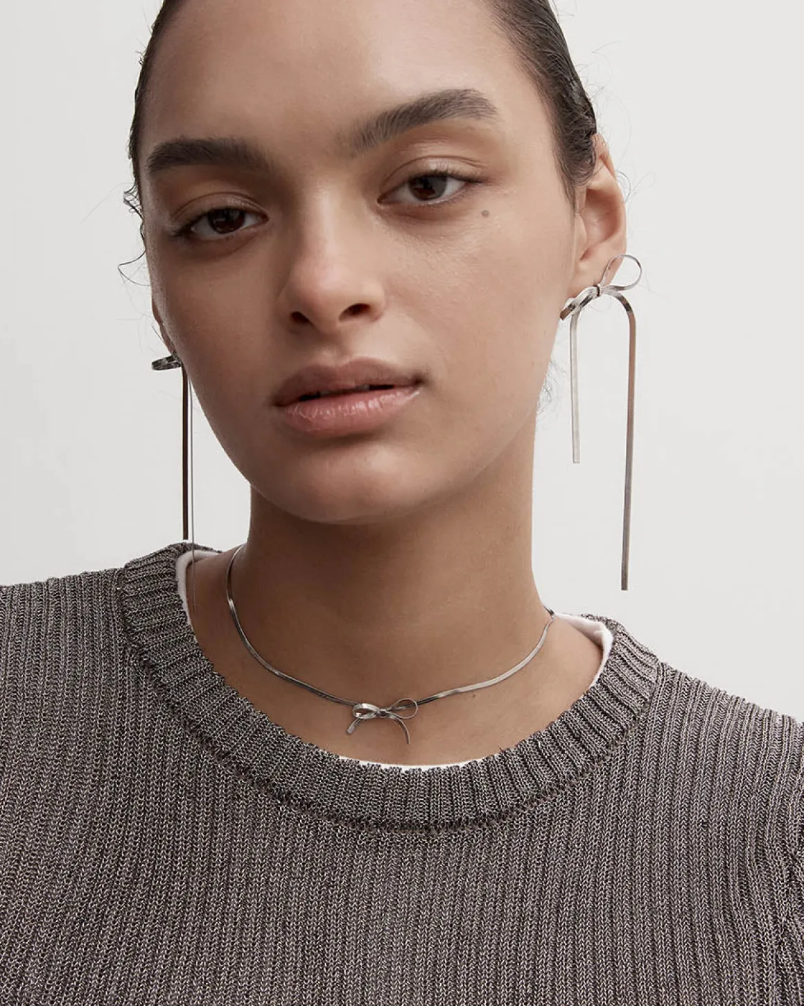 Kayla Necklace in Silver