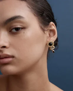 Leonardo Earrings in Gold