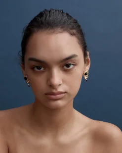 Leonardo Earrings in Gold