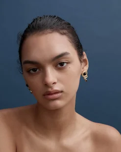Leonardo Earrings in Gold