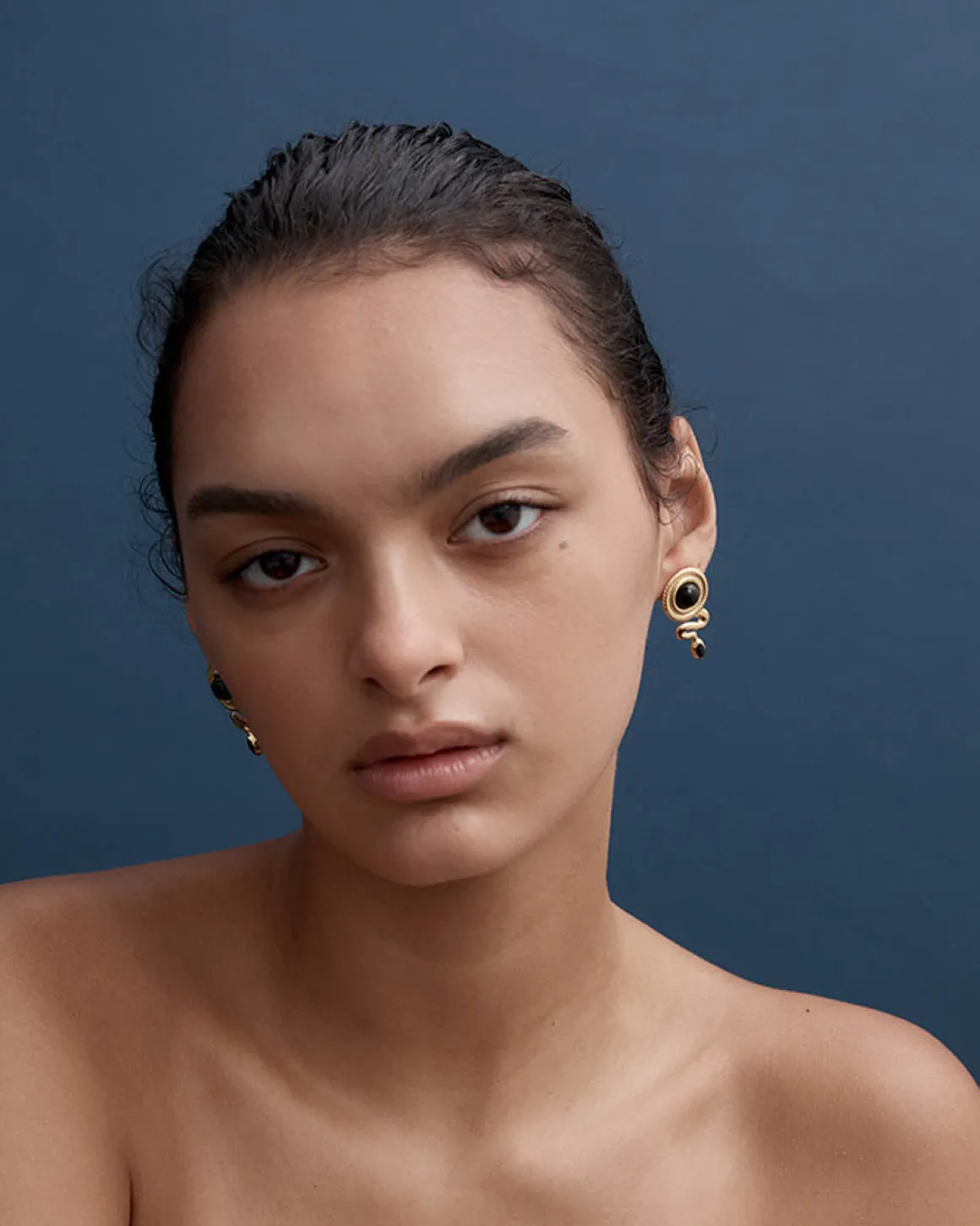 Leonardo Earrings in Gold