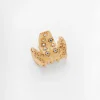 Lotus Clip in Champagne