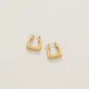 Lyra Hoops in Gold