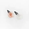 Maisie Clips in Pink and Clear