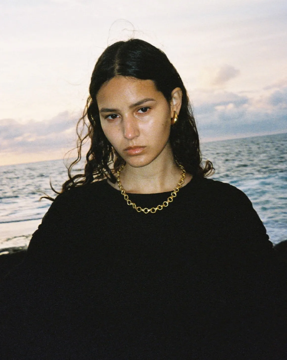 Marcello Earrings in Gold