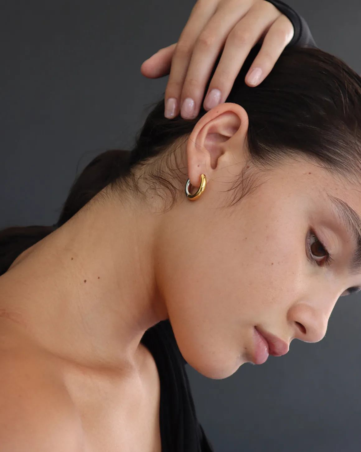 Maris Hoops in Gold u0026 Silver
