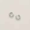 Maris Hoops in Silver