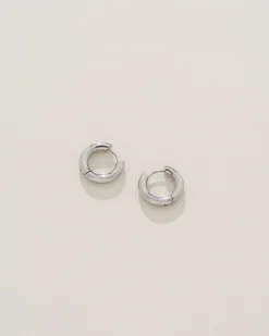 Maris Hoops in Silver