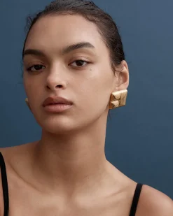 Nevaeh Earrings in Gold