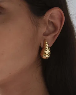 Nori Earrings in Gold