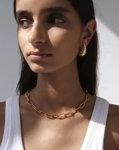 Nori Earrings in Gold
